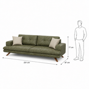 Heath - 3 Seater Sofa