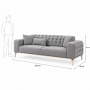 Vale - 3 Seater Sofa