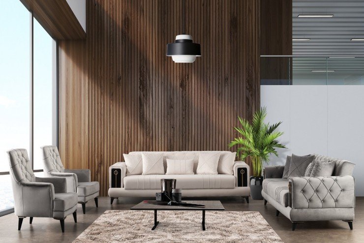 Avşa Lapel Sofa Set